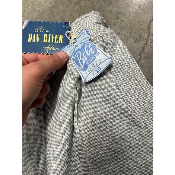 40s‎ 50s Workwear chino Zip Patent Pocket Sanforized Dan River NWT  XS - Picture 7 of 10